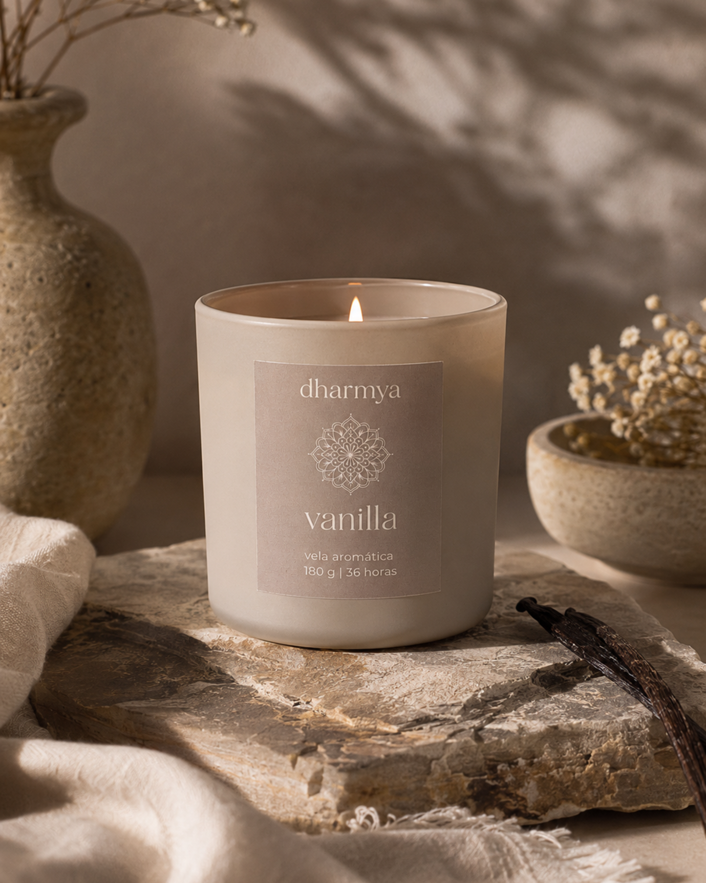 VELA CLÁSSICA VANILLA