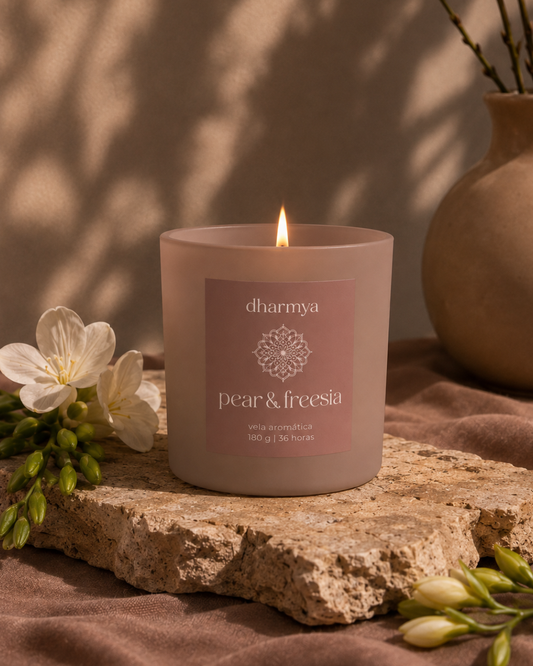 VELA CLÁSSICA PEAR & FREESIA